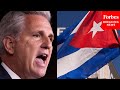 'I Don't Understand What It Takes To Make Biden Move': McCarthy Rallies In Support Of Cuba Protests