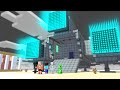 Minecraft Mobs and Herobrine ESCAPE INTO SPACE - Minecraft Animation