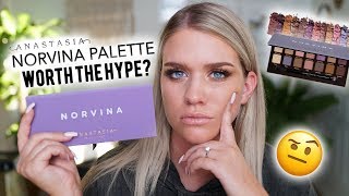 NORVINA PALETTE FIRST IMPRESSIONS...WORTH THE HYPE? | Samantha Ravndahl