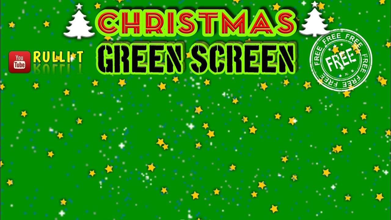 Green Screen HD - FALLING STAR SKY YELLOW BLINK RAIN FOOTAGE BANNER animation 🔊 sound