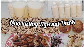 How To Make The Best Tigernut Drink Recipe With Dates And Coconut/Home Made Tigernut Drink #business