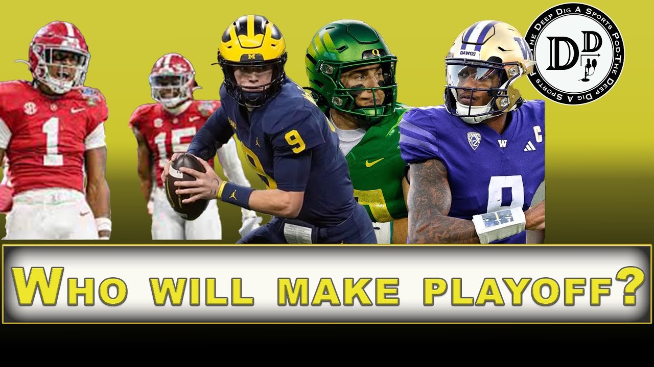 Championship Week could create a NIGHTMARE for the College Football Playoff Picture!!