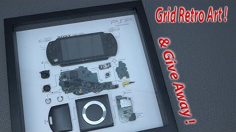 Retro PSP Art from Grid & Awesome Give Away 🙌