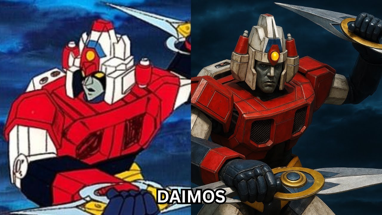 Daimos Characters Brought to Life by AI