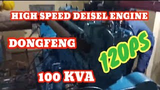 Diesel Dongfeng 120Ps 100Kva