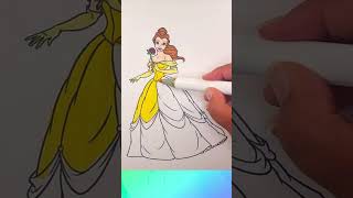 Disney Beauty and the Beast Coloring Page