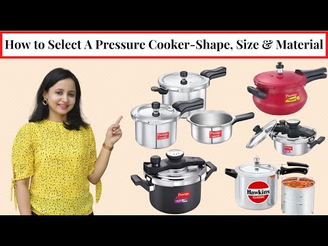 How to Choose Right Pressure Cooker - Shape, Size, Material | कौनसा प्रेशर कुकर खरीदें  | UrbanRasoi