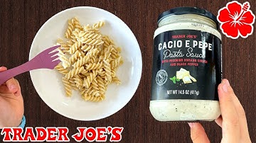 🇮🇹 Cacio E Pepe Pasta Sauce - Trader Joe’s Product Review