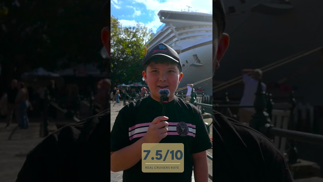 An 8-Year-Old's Honest Review of Carnival Adventure | 7.5/10 | #cruise #shorts
