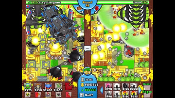 Bloons TD Battles - INSANE LATE GAME(ROUND 100+) OVER 20K ECO!!!