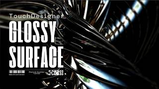 TouchDesigner Tutorial: Glossy 3D Abstract Geometry (Easy) screenshot 1
