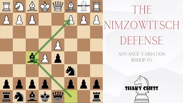 Nimzowitsch Defence: Advance Variation (Bf5)