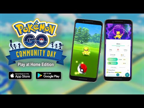 Abra stars in Pokémon GO’s Community Day: Play at Home Edition!