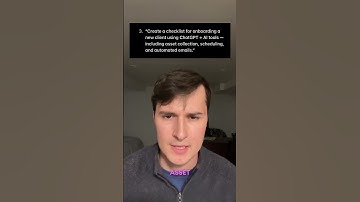 4 ChatGPT prompts to automate your business #ai #artificialintelligence #aihacks #aitools