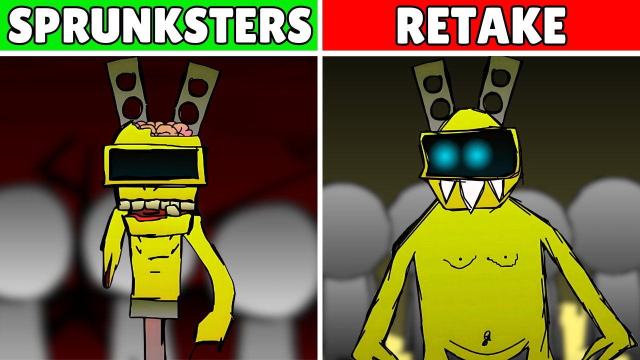 Incredibox Sprunki Sprunksters VS Sprunksters Retake