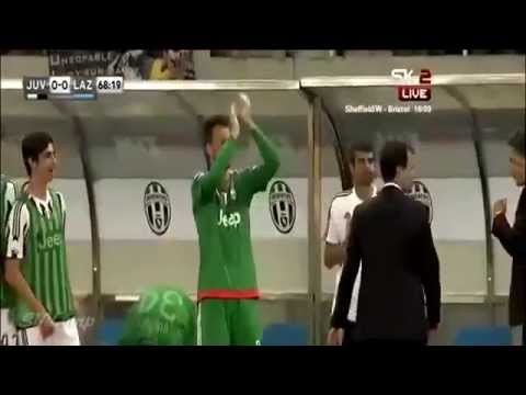 Goal Mario Mandzukic ~ Juventus vs Lazio 1-0 - Supercoppa Italiy - 08-8-2015