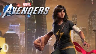 Супергерои Marvels Avengers PS4 часть 4 Мисс Марвел Обратная дорога Прохождение игры