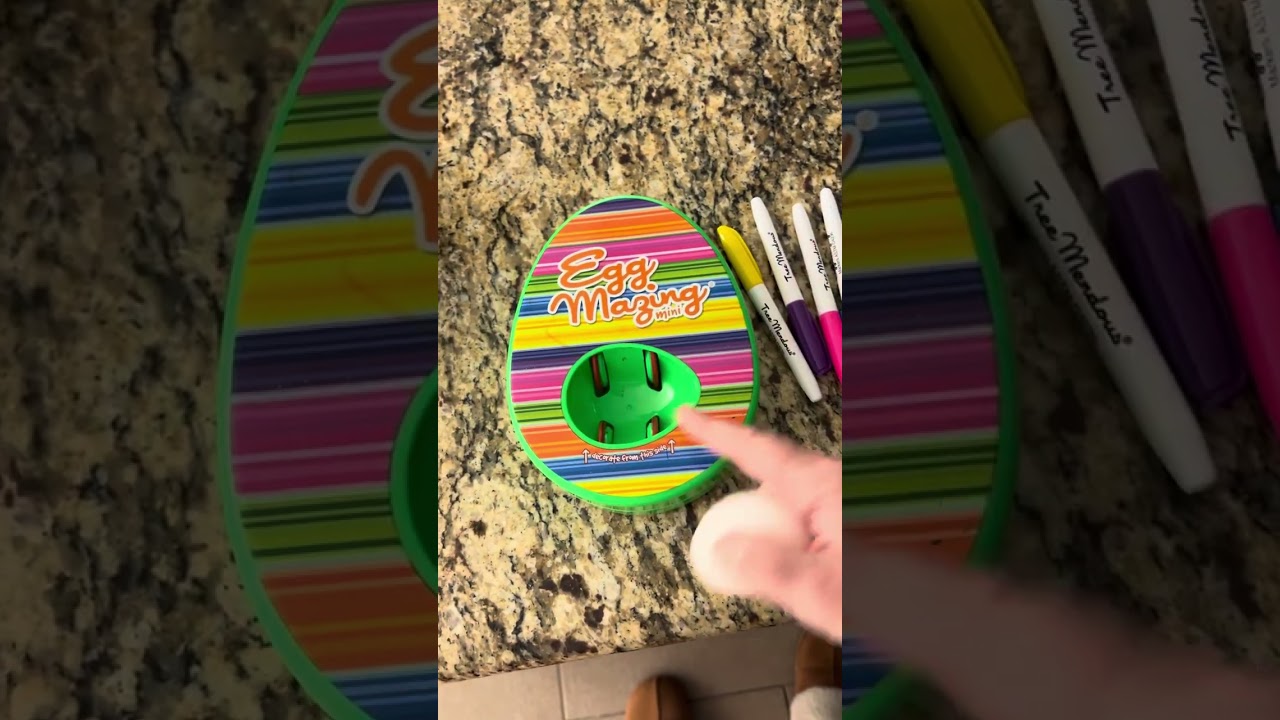 The EggMazing Easter Egg Mini Decorator Kit Arts and Crafts Set Review || EggMazing Mini Review