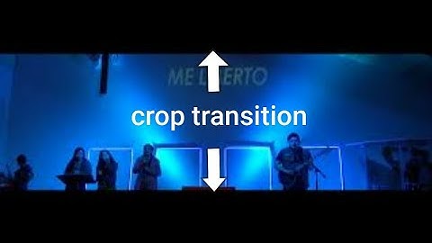 Adobe Premiere Pro CC Tutorial: Crop Opening Transition Effect How to (Black bars open close)