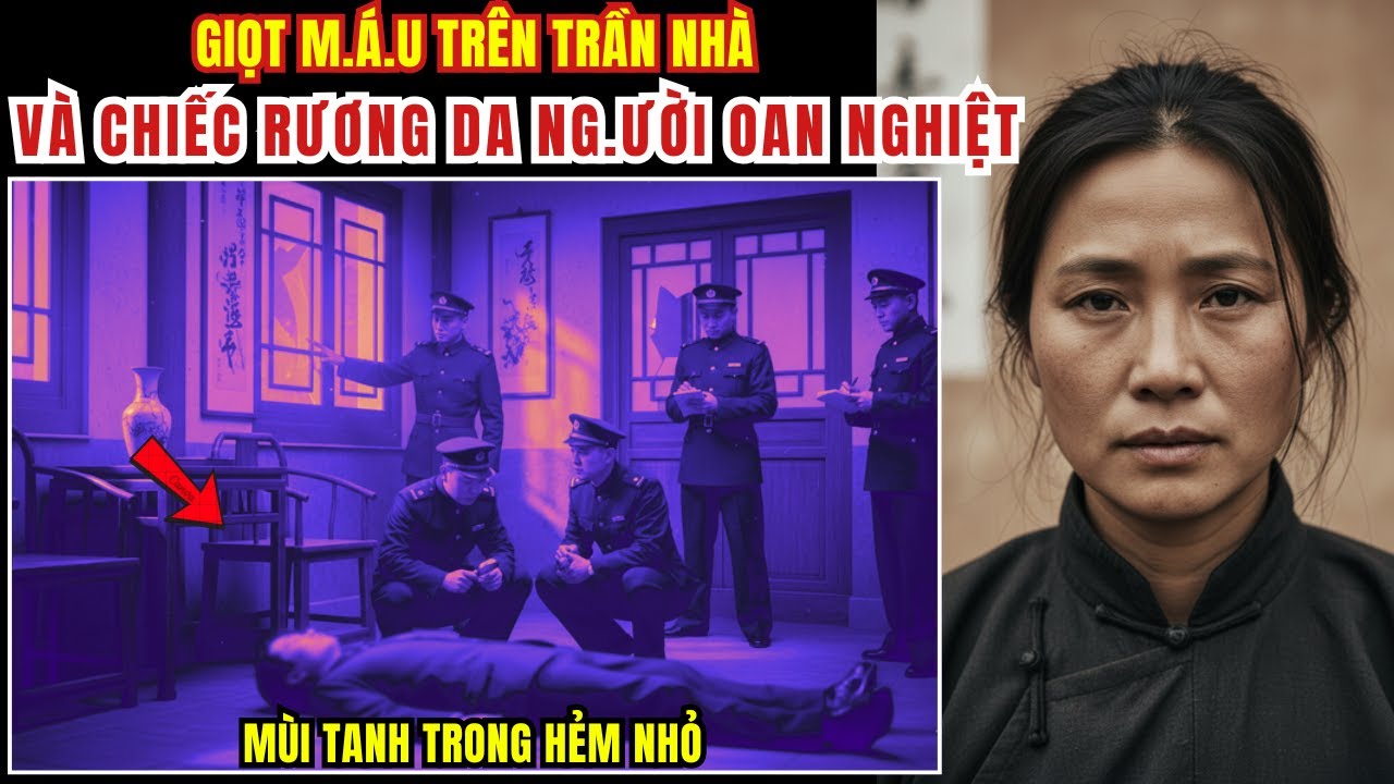 Kỳ Án Trung Quốc - Giọt M.á.u Trên Trần Nhà Và Chiếc Rương Da Ng.ười Oan Nghiệt - Kỳ Án Đen Tối