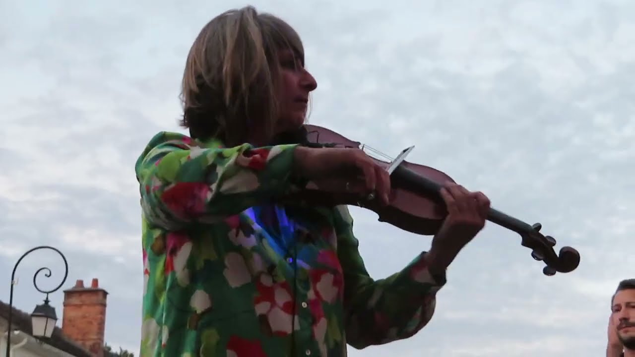 Quartet Jazz Manouche "Vidéo 4" Festival Off Django Reinhardt au Fenjy Bar à Samoreau, 20 Juin 2022