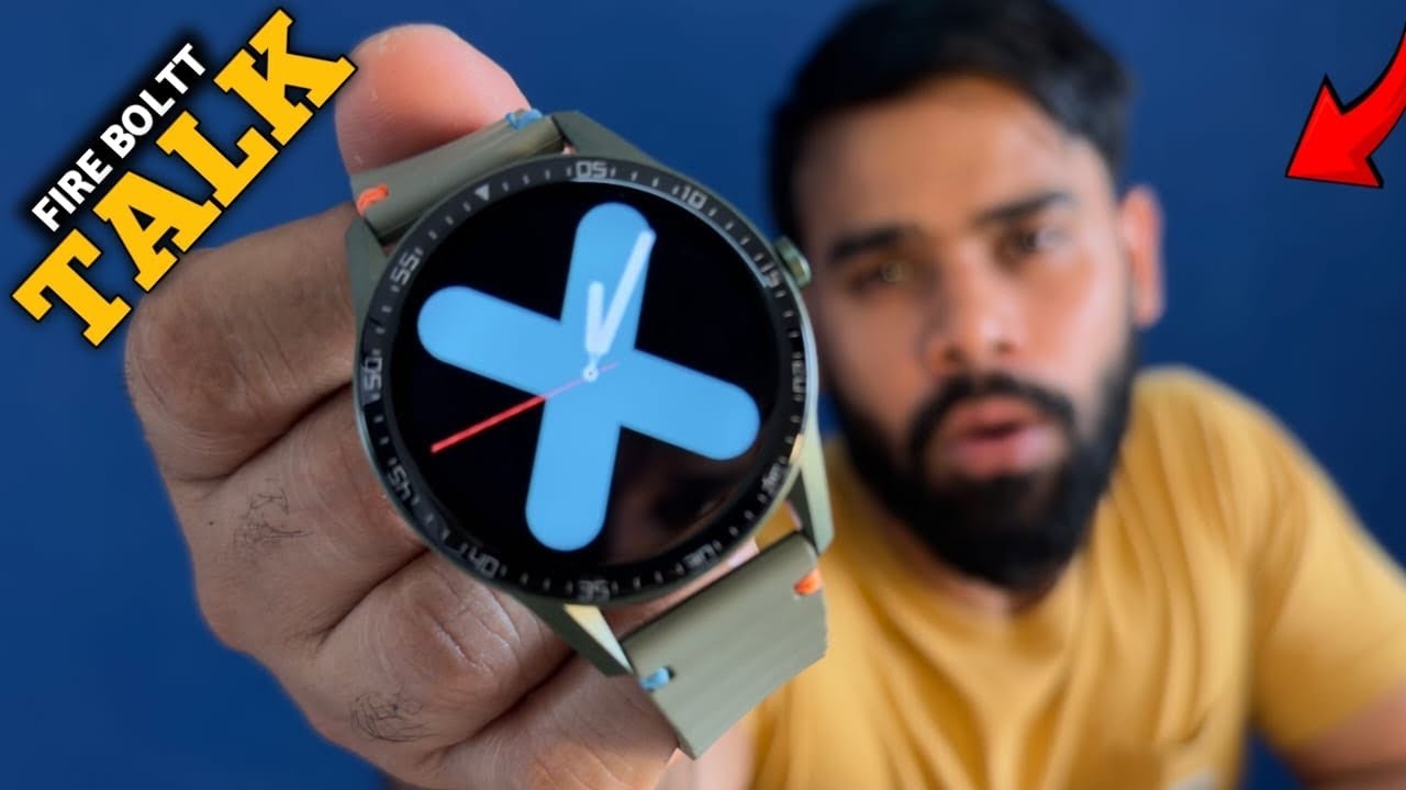 Best Round Dail smartwatch under ₹1200-fire boltt talk Detail Review⚡️1.39”HD Display with calling