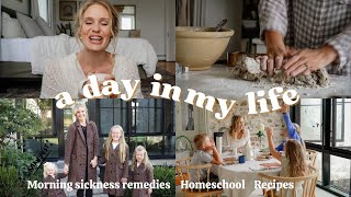 HOMEMAKING the Final Days of Summer/ morning sickness remedies, homeschool, recipes, outfit inspo