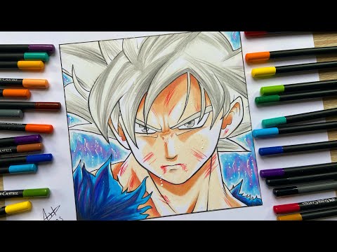 Como Desenhar Goku nível Instinto Superior #DragonBallZ #Dragon_Ball_Super  #Dragon_Ball_Z #ComoDesenharGoku #Como_Dese…