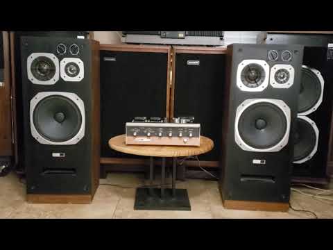 Sony SSU-3000 Speakers woth Sansui SP-220 Tube Preamplifier - Quick Teaser