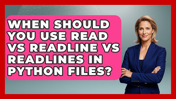 When Should You Use Read Vs Readline Vs Readlines In Python Files? | Python Code School News