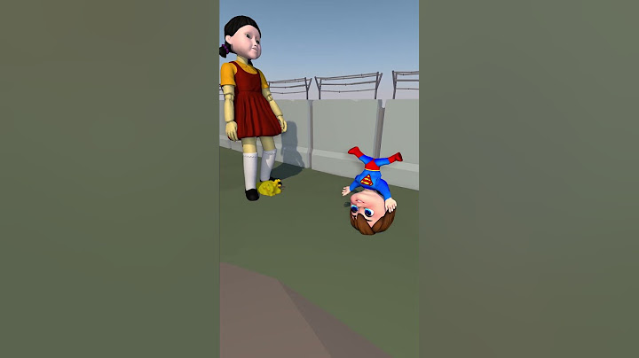 Squid Game Doll vs Scary Teacher 3d#animation #3d