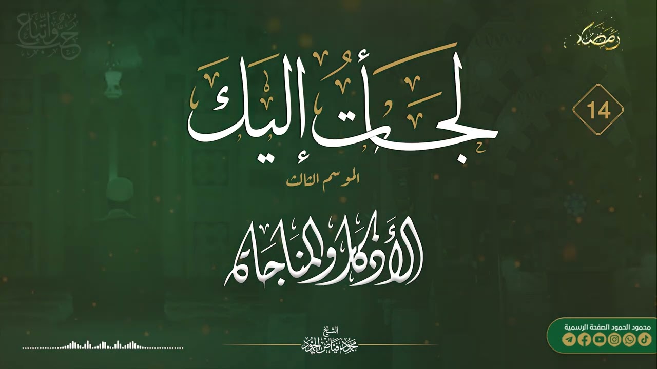 برنامج لجأت إليك || الموسم الثالث اليوم الرابع عشر || الشيخ محمود الحمود