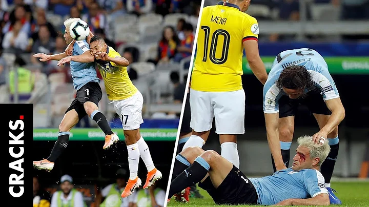 El codazo de José Quintero que dejó con 10 jugadores a Ecuador