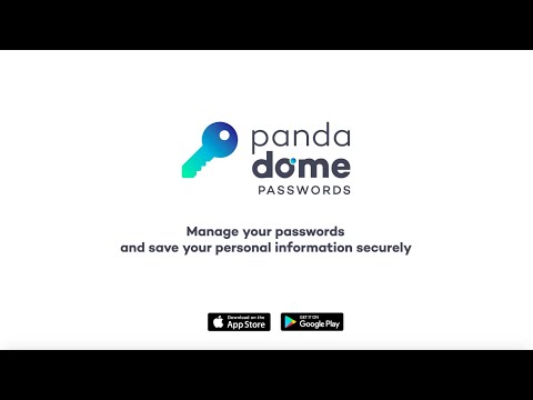 Panda Dome Passwords - Manage your passwords and store your personal information securely