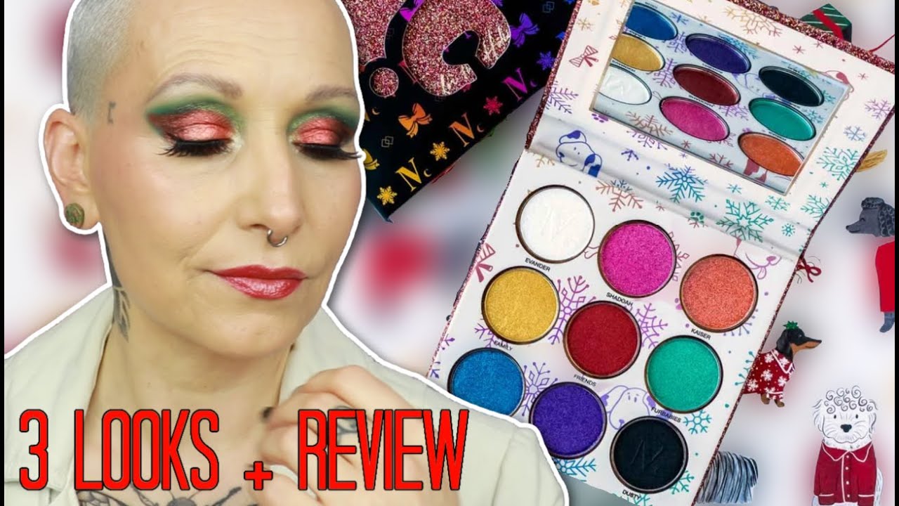 HOME FOR THE HOLIDAYS from NOMAD COSMETICS | 3 looks & Honest Review