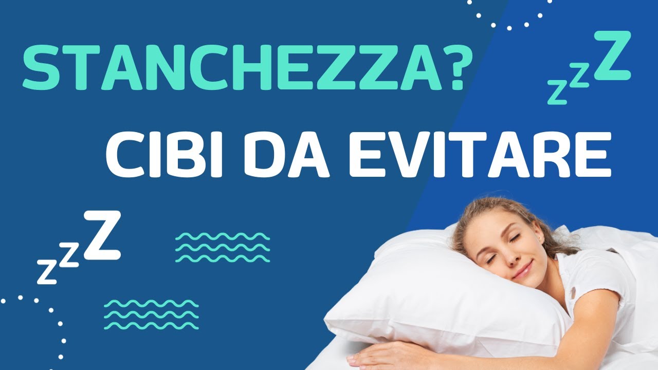 Cibi da Evitare contro la Stanchezza: elimina questi Alimenti! - YouTube