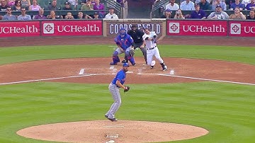 NYM@COL: Parker triples to drive in three to tie game