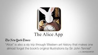 The Alice App "Alice in Wonderland" for the ipad/Iphone and android screenshot 3