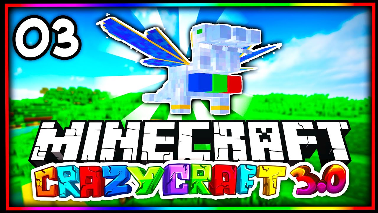 Minecraft Crazy Craft 3.0 SMP: E3 - PRINCESS COCO!