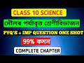 CLASS 10 SCIENCE||মৌলৰ পৰ্যাবৃত্ত শ্ৰেণীবিভাজন||MOST IMPORTANT QUESTION|| PYQ'S||COMPLETE CHAPTER||