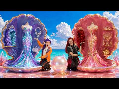RUMI & MIRA TRY MERMAID COSPLAY! 🧜‍♀️🔥✨
