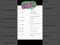 CBSE Class 10 Datesheet 2026
