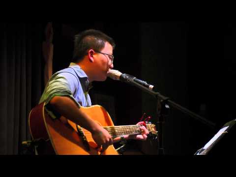 b09 范成語 夜空中最亮的星（逃跑計劃 Cover）唱作聚家@鐵花村 20150107