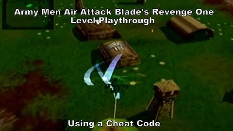 Army Men Air Attack Blade