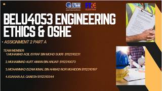 ASIGNMENT 2 OSHE PART A