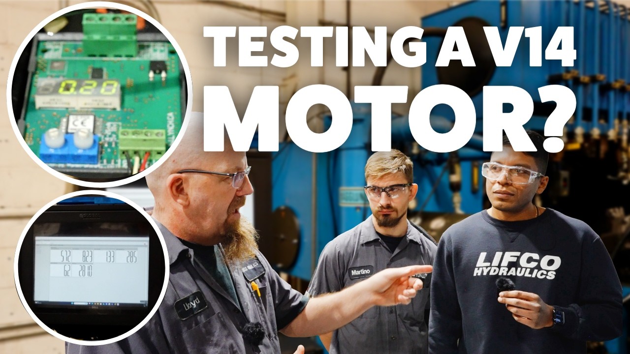 What makes this motor shift? Parker V14 Motor Testing