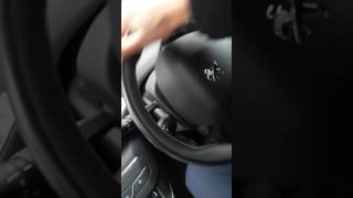 Screeching steering wheel Stridio sterzo Peugeot 308 Prima parte