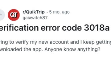 How To Resolve QuikTrip Error Code 3018a?