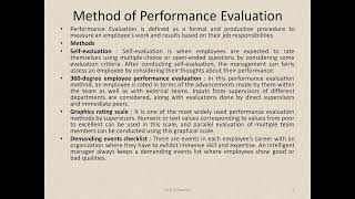 Performance Evaluation-HRM