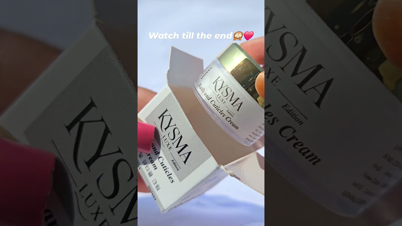 cuticle cream 😋hydrating and health nails 